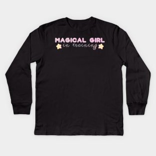 Magical Girl in Training Kids Long Sleeve T-Shirt